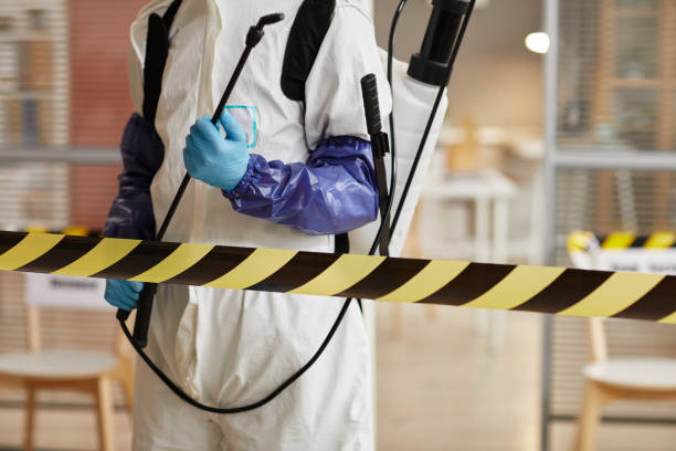 Professional Hoarding Cleanup technician working in Leesburg, FL
